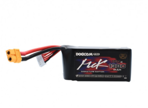 Dogcom 6S 1380mAh 150C Lipo Battery - MCK Edition