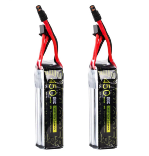 Flywoo - Explorer 450mAh HV 4S 80C Lipo Battery (2 pcs)