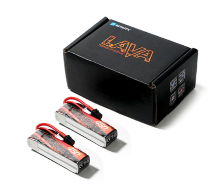 LAVA 4S 450mAh 75C LiHV Battery (2pcs) By BetaFPV