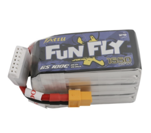 Tattu FunFly Lipo Battery 6S 1550mAh 100C