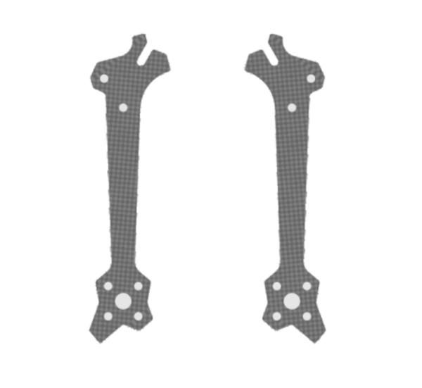 Nazgul Evoque F5X V2 Replacement Arm - A Type (1pc) By Iflight