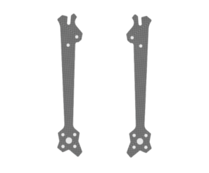 Nazgul Evoque F5X V2 Replacement Arm - B Type (1pc) By Iflight